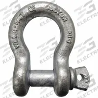 APPROVED VENDOR Anchor Shackle: Anchor Shackle, 9,500 lb Working Load Limit, Carbon Steel, Silver (MPN 55AY10). Key specifications — Body Color: Silver; Brand: APPROVED VENDOR.