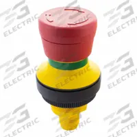 MURRELEKTRONIK Emergency Stop Push Button: Non-Illuminated, Mushroom Head Profile, Non-Metallic, 2NC (MPN 69101). Key specifications — Brand: MURRELEKTRONIK; Action: Maintained; Push Button Material Type: Non-Metallic.