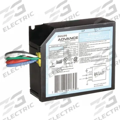 ADVANCE Ballast: Metal Halide, 70 W Bulb Watt - Max, ANSI Code C139/C98/M1/M139/M98 - Electronic HID Ballasts