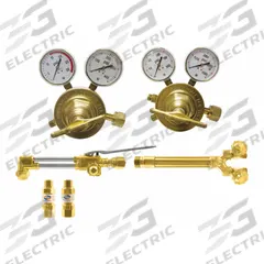 UNIWELD Outfit CGA300 w/ Flashback Arrestors: Acetylene, CGA 510 (MPN KV780A-1FB). Key specifications — Regulator CGA Number (Fuel): CGA 510; Manufacturer Part Number: KV780A-1FB; Brand: UNIWELD.