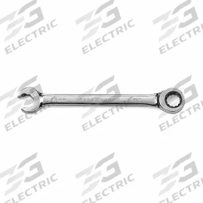 GEARWRENCH Combination Ratcheting Wrench: Alloy Steel, Full Polish Chrome, 13 mm Head Size - Metric 12-Point Ratcheting Combination Wrenches