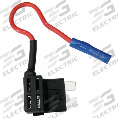 BUSSMANN In-Line Fuse Holder: Non-Rejection Block Style, 1 Pole - Fuse Holders for Automotive Fuses