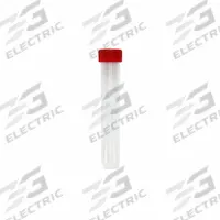 APPROVED VENDOR 15 mL Transport Vials with Caps: Transport, Polypropylene, 15 mL, Red, Non-Sterile (MPN 2403615R60E1). Key specifications — Neck Size: 17 mm; Self-Standing: Self-Standing; Closure Color: Red; Brand: APPROVED VENDOR; Vial Type: Transport; Body Color: Natural; Includes Closure: Yes; Bottom Shape: Round.