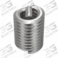 HELI-COIL Helical Insert: Tanged Tang Style, Free-Running, M4-0.70 Thread Size, Plain, Plain, 100 PK (MPN A1084-4CN080). Key specifications — attr798694: 18-8; attr798710: Right Hand; attr798707: M4-0.70; attr798676: Metal; attr798705: Metric; attr798675: HELI-COIL; attr798681: 4.2mm; attr798708: 200,000 to 250,000 psi.