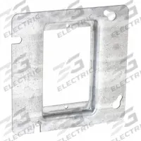 RACO Plaster Ring: Raised, 1/2 in Raised Ht, Steel, 4.69 in Overall Lg, 4.69 in Overall Wd (MPN 837). Key specifications — Brand: RACO; Material: Steel; Cover Design: Raised.