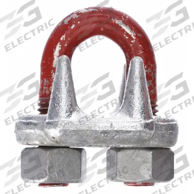 CROSBY Wire Rope U-Bolt Clip: 1 in Compatible Rope Dia, 26 in Rope Turnback Lg - U-Bolt Clips
