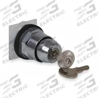 SCHNEIDER ELECTRIC Keyed Selector Switch: 3 Position, 30 mm Panel Mounting Size, Series 9001K (MPN 9001KS46K10). Key specifications — Manufacturer Part Number: 9001KS46K10; Brand: SCHNEIDER; Switch Action: Maintained/Maintained/Maintained; Key Removal Position: Any Position.