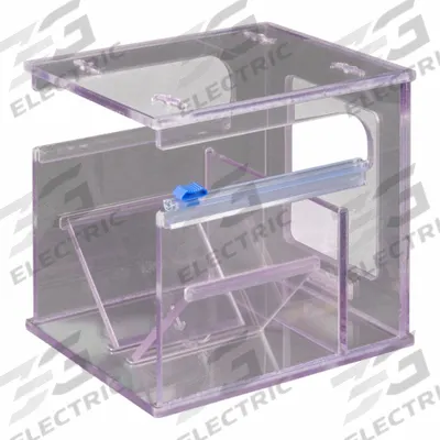 POLTEX Parafilm Dispenser: PETG, 8 in Overall Lg, 7 1/4 in Overall Thick, 6 3/4 in Overall Wd - Film & Seal Dispensers