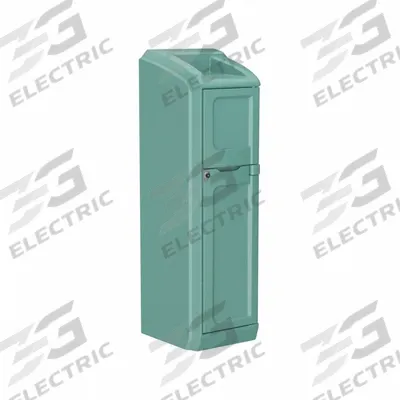 CORTECH Locker with Door: Aqua, 78 1/2 in Overall Ht, 26 in Overall Wd, 26 in Overall Dp - Lockers