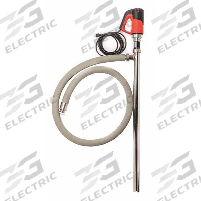 APPROVED VENDOR Electric Drum Pump: Pump with Hose, 1 hp HP, 120 V AC, 9 gpm - Centrifugal Electric Drum Pumps