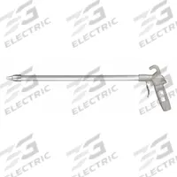 GUARDAIR Air Gun: Pistol-Grip Grip, Aluminum, 1/4 in Female NPT, 1 Nozzle(s), Straight, Focused (MPN 80LJ048AA). Key specifications — attr1328526: Aluminum; attr1328500: Extension and Nozzle; attr1328508: GUARDAIR; attr1328515: No; attr1328533: Yes.