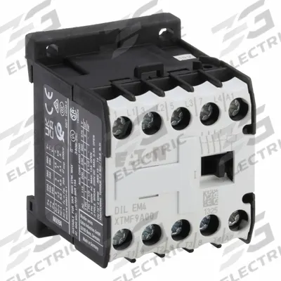 EATON Miniature IEC Magnetic Contactor: Non-Reversing, 4 Poles, 4NO Contacts - Miniature, Non-Reversing IEC Contactors