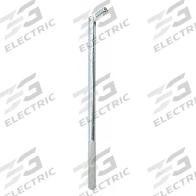 TRU-FLATE Tubeless Tire Insert Tool: Tubeless Tire Insert Tool, Steel, 11 1/2 in Overall Lg - Tire Valve Tools