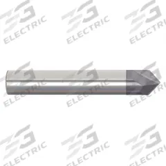 APPROVED VENDOR Chamfer Mill: Carbide, AlTiN Coated, 2 Flute, 90°, 1/2" Mill Dia, 3" OAL (MPN 209-092500B)