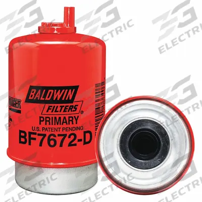 BALDWIN FILTERS Fuel Filter: Cartridge, 6 in Overall Lg, 3 5/16 in Outside Dia - Can-Type Fuel/Water Separators