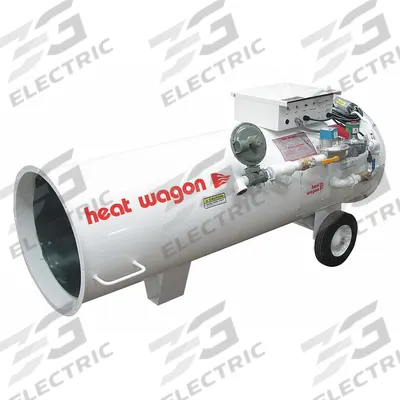 HEAT WAGON Portable Gas Torpedo Heater: 950,000 BtuH Heating Capacity Output - Direct-Fired Portable Gas Torpedo Heaters