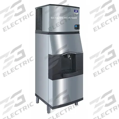 MANITOWOC Ice/Water Dispenser: 180 lb Storage Capacity, Rocking Chute - Furnishings, Appliances and Hospitality