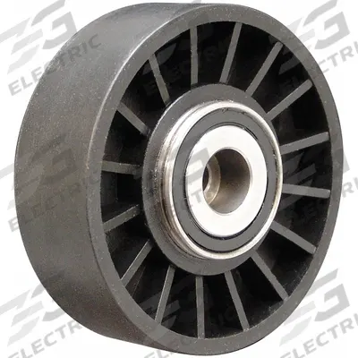 DAYCO Idler Pulley: Idler Pulley, 89044, Serpentine, Flat, Flangeless Flange - Flat Idler Pulleys for Vehicles