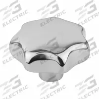 KIPP Hand Knob: 7 Point, Stainless Steel, 5/16 in Hole Dia, 15 mm Hole Dp, 40 mm Dia (MPN K0150.340CN2). Key specifications — Brand: KIPP; Finish: Polished.