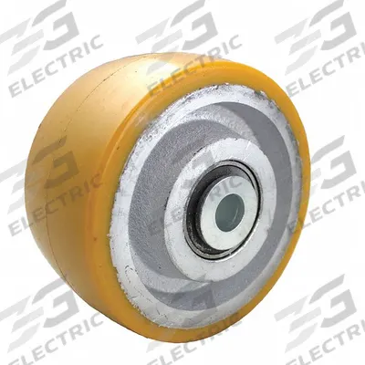 APPROVED VENDOR Caster Wheel: 12 in Wheel Dia., 3 in Wheel Wd, Polyurethane - Polyurethane Tread on Iron Core Wheels