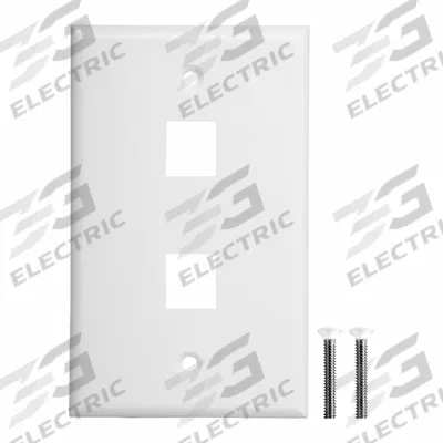 JONARD TOOLS Port Wall Plate: 1 Gang - Keystone Wall Plates