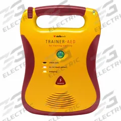 DEFIBTECH Lifeline AED Trainer: Semi-Auto, AED Trainer, Training Pads, Lifeline (MPN DCF-A350T-EN). Key specifications — Product Type: AED Trainer; Brand: DEFIBTECH; Included Electrode Types: Training Pads; Sub-brand: Lifeline; Operation Mode: Semi-Automatic; Includes: Training Battery.