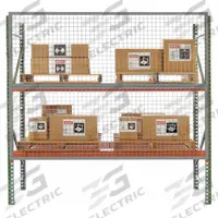 HUSKY RACK & WIRE Aisle Guard: 96 in x 1 in x 36 in, 8 ga, Steel, Powder Coated, Gray (MPN RGW0803). Key specifications — Brand: HUSKY RACK & WIRE; Material: Steel; Includes Hardware: No; Finish: Powder Coated; Color: Gray.