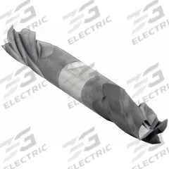 YG-1 Square End Mill: Carbide, TiAlN Coated, Double End, 4 Flute, 7/16" Mill Dia, 7/8" LOC, 4" OAL (MPN 13589TF)
