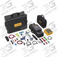 FLUKE I V Curve Tracer/Insulation Tester Kit: LCD, 20 V DC Open Circuit Volt Measurement - Min (MPN FLUKE-SOL-INS37-KIT). Key specifications — Includes: Alligator Test Leads; Manufacturer Part Number: FLUKE-SOL-INS37-KIT; Brand: FLUKE; Datalogging: Yes; Display: LCD; Subheading: Solar Analyzer Kits.