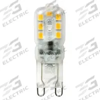 APPROVED VENDOR Compact LED Bulb: LED, 2-Pin (G9), T5, 120V AC/DC, 0.36 W Watt, 203 lm Light Output (MPN G9LED). Key specifications — Brand: APPROVED VENDOR; Voltage: 120V AC/DC; Bulb Shape: T5.