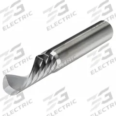 MICRO 100 Solid Router Bit: Spiral Downcut, 1 mm Cutter Dia, 5 mm LOC (MPN SFLM-010-10). Key specifications — attr1164582: SFLM; attr1164586: Composite.