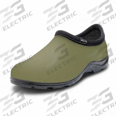 SLOGGERS Loafer Shoe: B, 8 Size, Olive Green, Loafer Shoe - Loafer-Style Plain-Toe Shoes