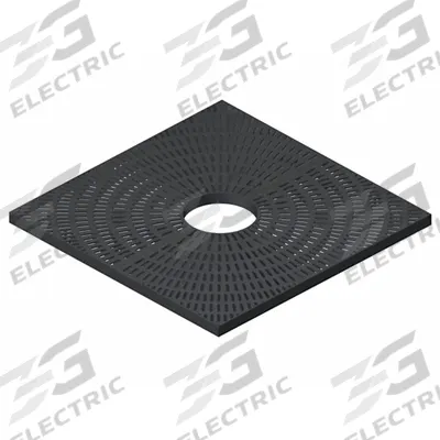 APPROVED VENDOR Tree Grate: Square, 2 in Thick, 48 in Wd, 48 in Lg - Tree Grates