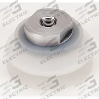 SMC Vacuum Pad Assembly: Bellows, M16x1.50 Vacuum Port, 80 mm Pad Dia, Food Grade Silicone Rubber (MPN ZPT80HBS-B16). Key specifications — attr1019136: ZPT80HBS-B16; attr1019138: SMC; attr1019139: 50A.