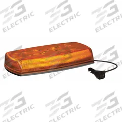 ECCO Mini Light Bar: Mini Light Bar Vehicle Light Bar Size, LED, SAE J845 Class 2, Mini Light Bar (MPN 5580A-MG). Key specifications — Electrical Connection: Lighter Plug; Series: 5580 Reflex Series; Brand: ECCO; Number of Flash Patterns: 18; Mount Type: Magnetic; Light SAE Class Rating: SAE Class 2.