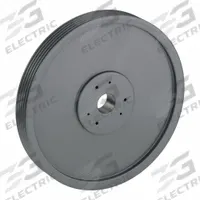 APPROVED VENDOR V-Belt Pulley: 5V3750, 5 Groove, 37.5 in OD, Bushed Bore, J, For 5V/5VX Belt Section (MPN 55V3750J). Key specifications — Pulley Industry Number: 5V3750; Pitch Diameter: 37.5 in (5V); For Belt Section (broad, with similar types): 5V or 5VX.