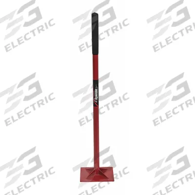 SEYMOUR MIDWEST Tamper: Steel Blade, 10 in Wd, 10 in Blade, Steel Handle - Hand Tampers
