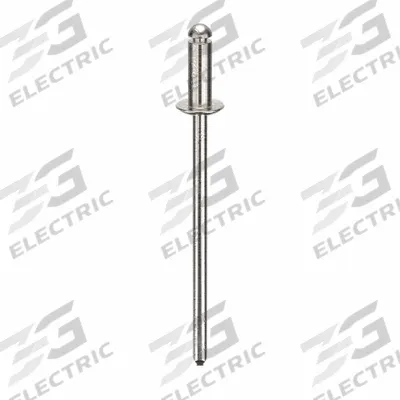 APPROVED VENDOR Blind Rivet,1 13/38" L,0.094" dia,PK500: Inch, 1 11/32 in Overall Lg, 1/4 in Body Lg - Domed-Head Blind Rivets
