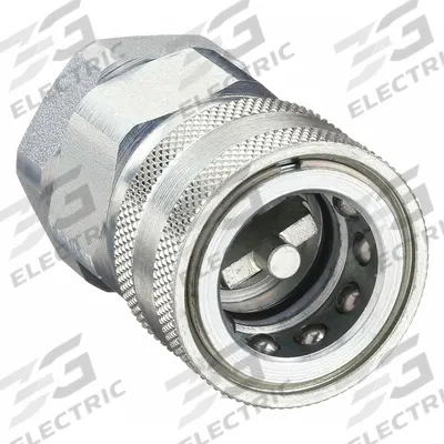 SNAP-TITE Hydraulic Quick Connect Hose Coupling: 1 in, Steel, 132.49 lpm Max. Flow Rate - H Series Hydraulic Quick-Connect Coupling Bodies