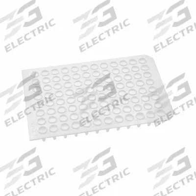 MTC BIO Well Plate: Non-Sterile, 96 Wells, 0.1 mL, 6.77 mm Dia, RNase/DNase Free - PCR Plates
