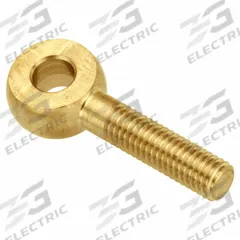 AMPG Fixed Rod End: Brass, Plain, 25 mm Hole Center-to-End Lg, Right Hand, M5-0.8 Thread Size (MPN ZEBM5X25-BR). Key specifications — attr952243: AMPG; attr49943: M5-0.8.