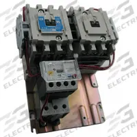 EATON NEMA Magnetic Motor Starter: Reversing, 3 Poles, NEMA Size 0, 9 A, 24V AC Coil (MPN AN59AN0T5E005). Key specifications — Brand: EATON; Auxiliary Contact Form: 1NO; Coil Voltage: 24V AC; Phase: Three; Operator: None; Operator Controls: None; Auxiliary Contacts Included: 1NO; Signaling Features: Pilot Light.