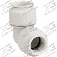 JOHN GUEST Push-Fit Elbow Fitting: 1 in OD x 1 in OD Size, Push-to-Connect x Push-to-Connect (MPN PEI0336). Key specifications — Brand: JOHN GUEST.