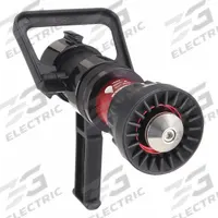 MOON AMERICAN Fire Hose Nozzle: Constant Pressure, Constant Pressure (Auto), Fog, 506P-1014. Key specifications — Product Type: Nozzle Break Apart; Thread Type: NPSH; Base Type: Rigid; Body Material: Aluminum; Activates By: Twist; Nozzle Option: Constant Pressure (Automatic); Spray Pattern: Fog/Straight Stream; Brand: MOON AMERICAN.