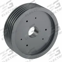 APPROVED VENDOR V-Belt Pulley: B124, 5 Groove, 12.75 in OD, Bushed Bore, SF, Quick Detachable (MPN 5B124SF). Key specifications — Pulley Industry Number: B124; Pitch Diameter: 12 in (4L, A); For Belt Section (broad, with similar types): 4L, A, or AX.