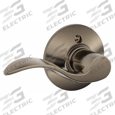 SCHLAGE Door Lockset: Dummy Lever Locksets, Nickel