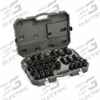 GEARWRENCH Socket Set: 3/4 in Drive, 28 Piece, 6-Point, Metric, 19 mm to 50 mm (MPN 84033). Key specifications — attr1224269: 3/4 in; attr1204685: Not Tether Capable; attr1204650: 19 mm to 50 mm; attr1204673: Socket Bits Not Included; attr1204688: GEARWRENCH; attr1224230: Friction; attr1224354: No Thin Wall; attr1206170: Deep Sockets.