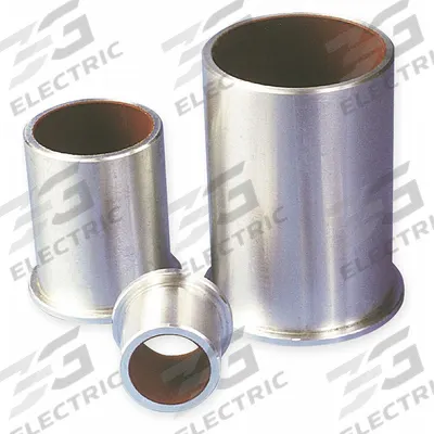 PBC LINEAR Linear Sleeve Bearing: 3/8 in Inside Dia, 3/4 in Lg, PSF - Flanged Linear Sleeve Bearings