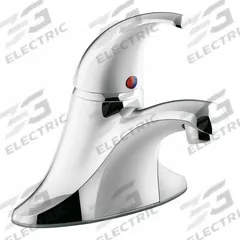 KOHLER Low Arc Bathroom Faucet: Coralais®, Zinc, Polished Chrome Finish, 0.5 gpm Flow Rate, Arc (MPN K-15199-4NDRA-CP). Key specifications — Includes: Flexible Supply Hoses; Brand: KOHLER; Series: Coralais®.