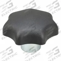KIPP Hand Knob: 7 Point, Plastic w/ Steel Thread, 5/8"-11 Thread, 22 mm Thread Lg, 63 mm Dia (MPN K0153.2A6). Key specifications — Brand: KIPP.